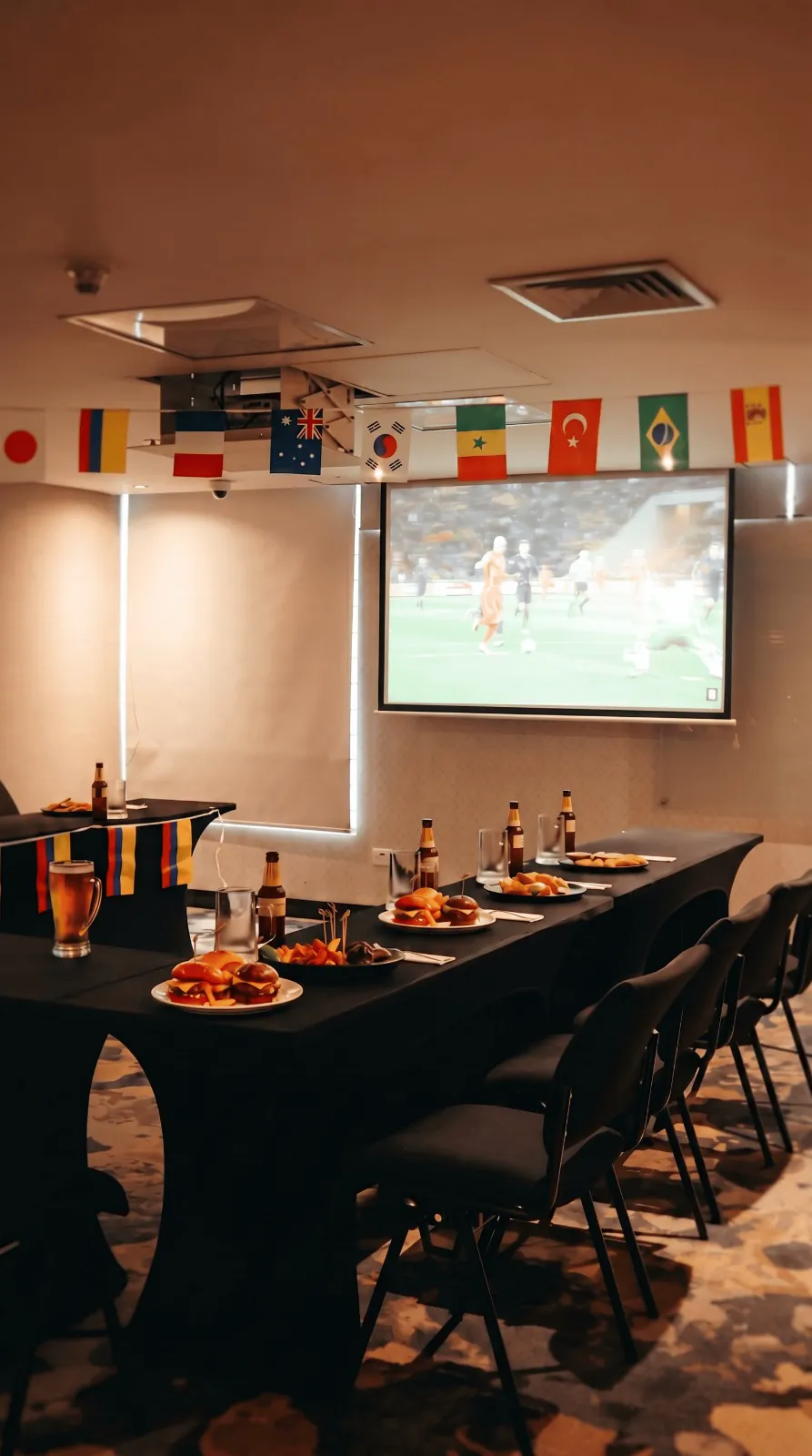 FIFA 2026 — branding deportivo y catering